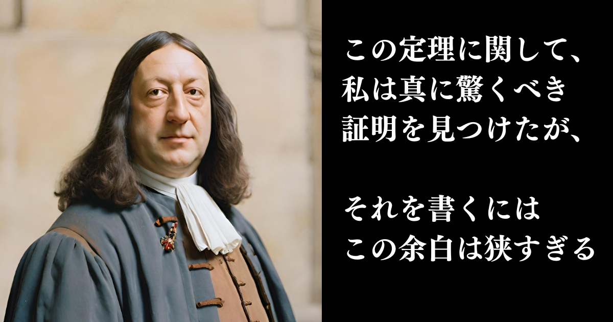 趣味「数学」を世界一嗜んだ天才数学者フェルマーの業績と生涯について | 数学Xファイル